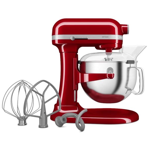 Imagem de Batedeira kitchenaid com 11 velocidades bowl lift 5,6l 350w 110v empire red kec56avana