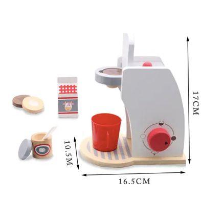 Imagem de Batedeira, liquidificador, torradeira, cafeteira de madeira - sensorial, faz de conta, educativa, coordenacao motora, de