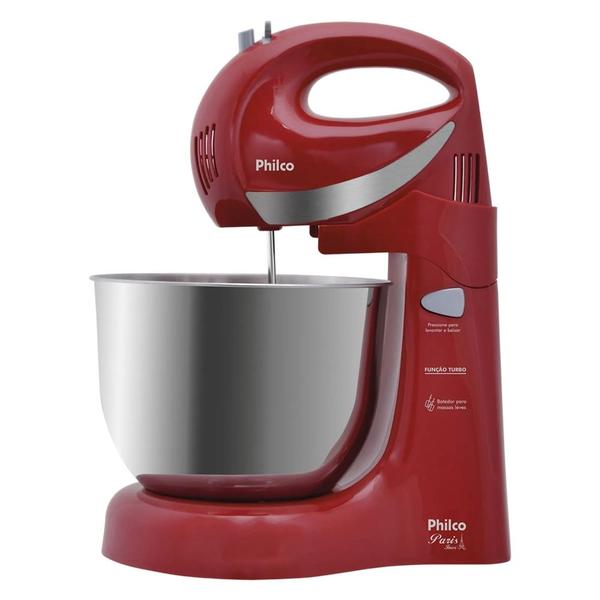 Batedeira Paris Inox Vermelha 400w Philco 12 V Batedeira Paris Inox Vermelha 400w Philco 12 V