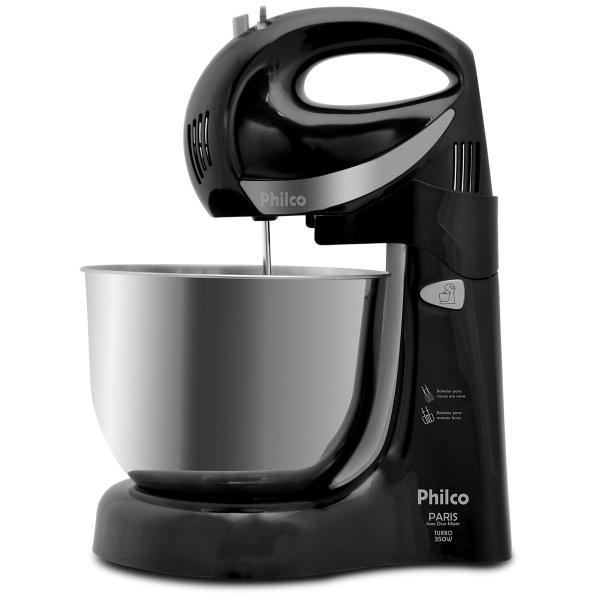 Imagem de Batedeira Philco Paris Inox Duo Mixer Turbo 2 Preta