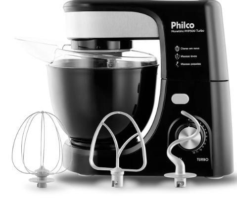 Imagem de Batedeira philco planetaria php500pg 11vel 500w 127v