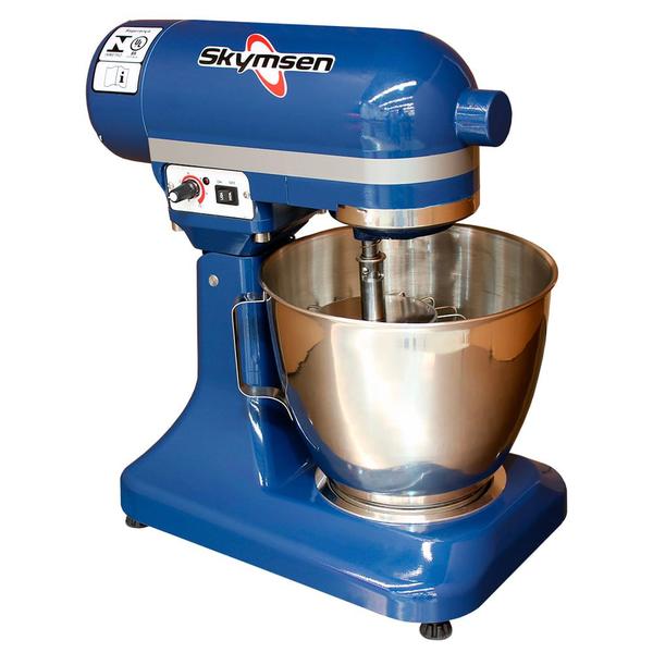 Batedeira Planetária 5 Litros BPS-05-N Skymsen Azul Imagem de Batedeira Planetária 5 Litros BPS-05-N Skymsen Azul