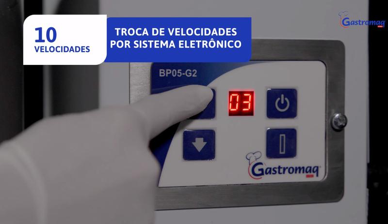 Imagem de Batedeira Planetária Industrial 5L BP05 G2 Gastromaq Bivolt