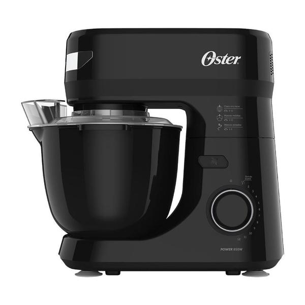 Batedeira Planetária Oster 4L 850W Preta 220V OBAT640-220 Batedeira Planetária Oster 4L 850W Preta 220V OBAT640-220