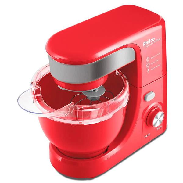 Imagem de Batedeira Planetária Philco Php500V Turbo Vermelho 700W 110V