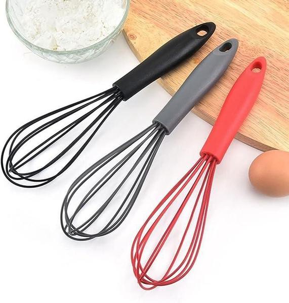 Imagem de Batedor Fouet Profissional 23Cm Em Silicone Para Cozinha