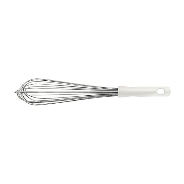 Imagem de Batedor Manual Profissional em Inox com Cabo em Polipropileno Branco 40cm - Tramontina