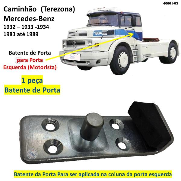 Imagem de Batente da porta Esquerda Mercedes-Benz 1313 1517 1934 83-89