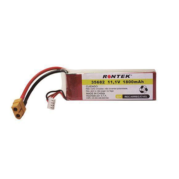 Imagem de Bateria 11,1v 1800mAh Li-po conector XT 60