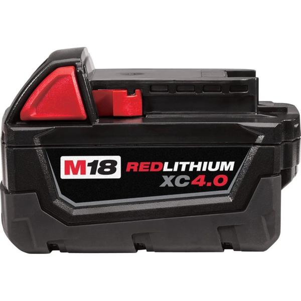 Imagem de Bateria 18V 4Ah Ions de Litio Redlithium 4.0 Xc 48-11-1840 Milwaukee Unica