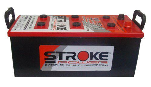 Imagem de Bateria 205AH 12V Baixa Manutenção para Som Automotivo -  Stroke Power