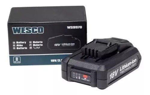 Imagem de Bateria 2A 18V Ws9970 WESCO