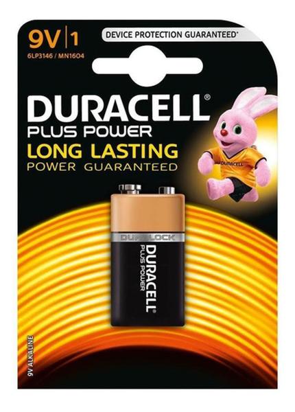 Imagem de Bateria 9V Duracell alcalina vencimento 