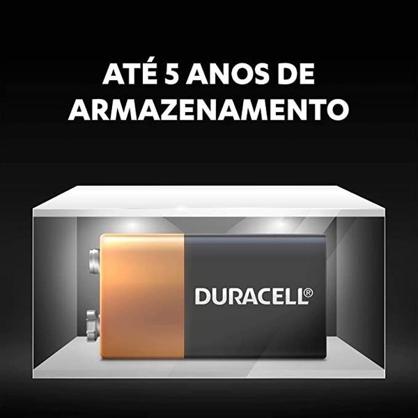 Imagem de Bateria 9V Duracell com 2 unidades