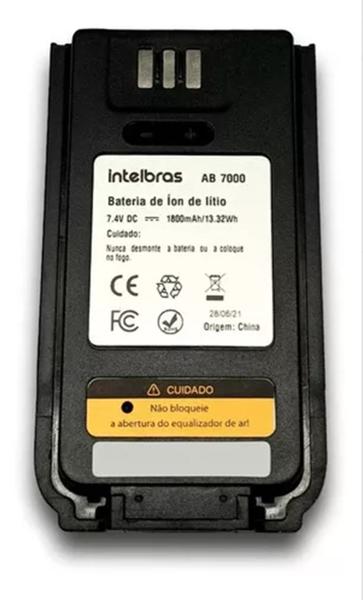 Imagem de Bateria Ab 7000 P/ Rádio Profissional Intelbras Rpd 7001