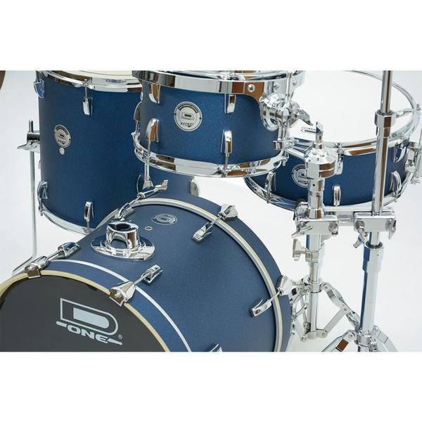 Imagem de Bateria Acústica D One Rocket DR18 Blue Satin Sparkle Banco