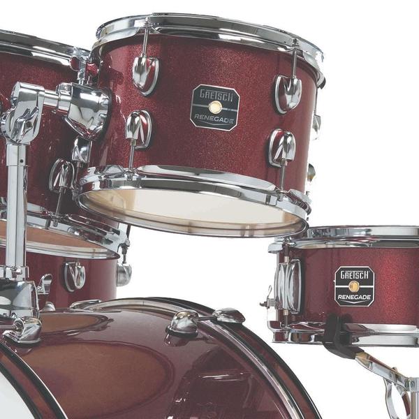 Imagem de Bateria Acústica Gretsch RGE625RS Ruby Sparkle