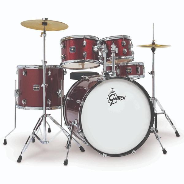 Imagem de Bateria Acústica Gretsch RGE625RS Ruby Sparkle