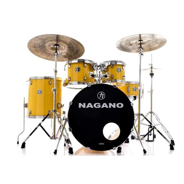 Imagem de Bateria Acústica Nagano GARAGE FUSION 20 - Yellow Racing