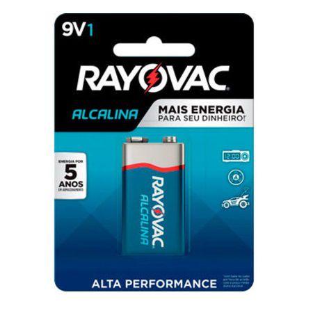 Imagem de Bateria Alcalina 9 Volts - Rayovac