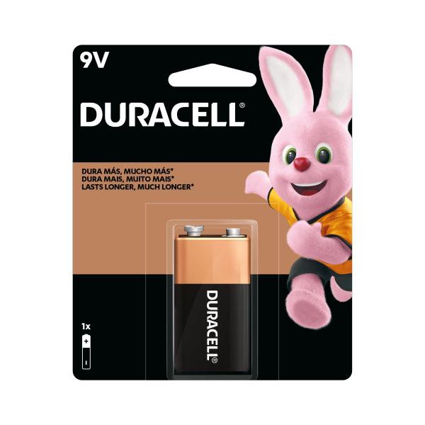 Imagem de Bateria Alcalina 9v Duracell Longa Duração 1 Unidade