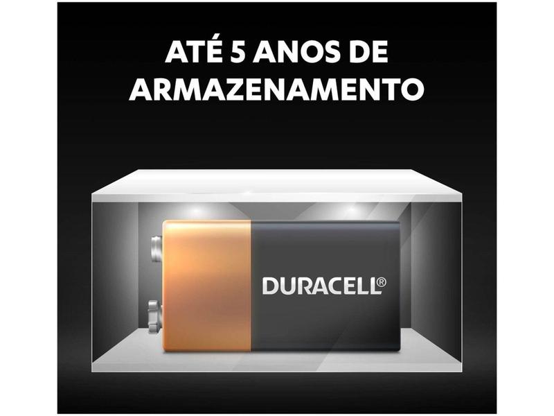 Imagem de Bateria Alcalina Duracell 9V - 2 Unidades