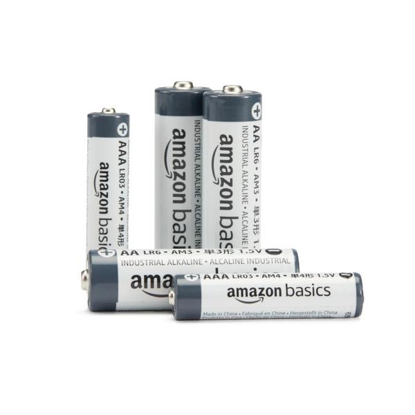 Imagem de Bateria Amazon Basics AA alcalina 1,5 V, pacote com 250