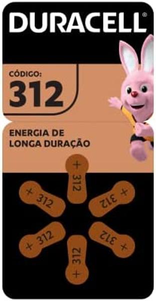 Imagem de Bateria Auditiva 312 - DURACELL / Extra Power