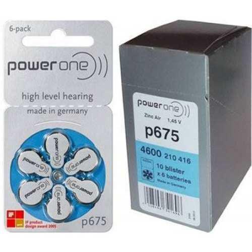 Imagem de Bateria Auditiva P675H Power One