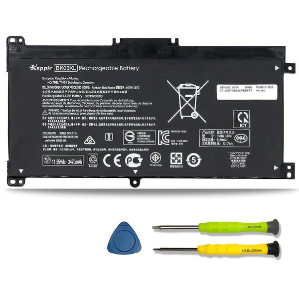 Imagem de Bateria BOWEIRUI BK03XL 916811-855 para HP Pavilion X360 14