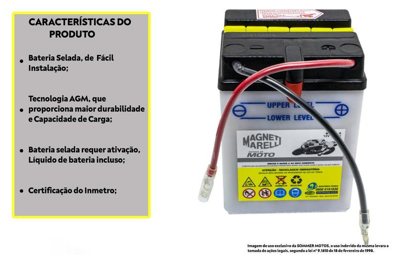 Imagem de Bateria Convencional Magneti Marelli (MM25LA)