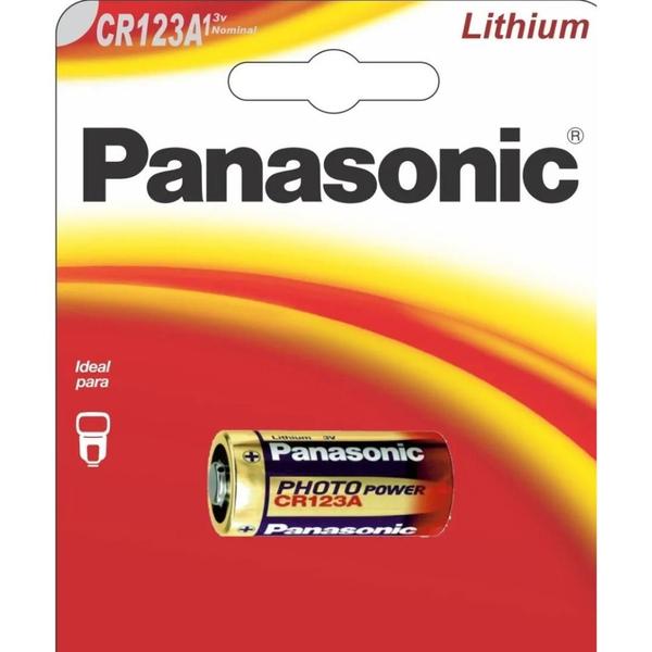 Imagem de Bateria Cr123 3V 6 Panasonic Photo Kit C/6 Pilha Cr123A