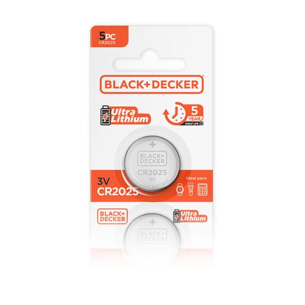 Imagem de Bateria CR2025 de Lítio Black + Decker 1Unidade