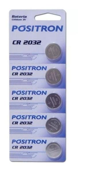 Imagem de Bateria Cr2032 Positron Para Alarme Cartela Com 5 Unidades