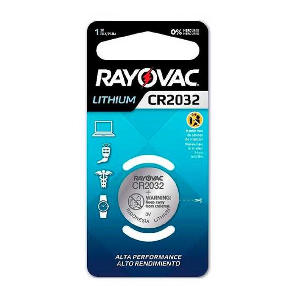 Imagem de Bateria Cr2032 Rayovac Com 01 Unidade