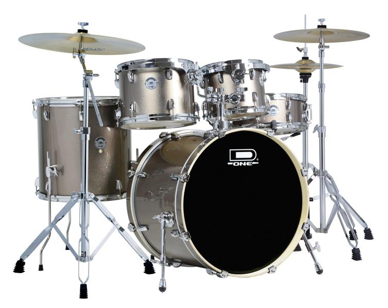 Imagem de Bateria D One Rocket Dr22 Bumbo 22 Gd Gold Dust Dr-22