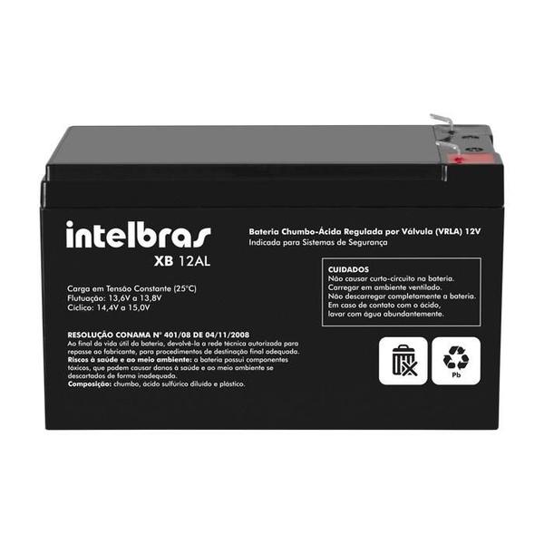 Imagem de Bateria de Alarme e Cerca Elétrica Intelbras XB 12AL 12v 