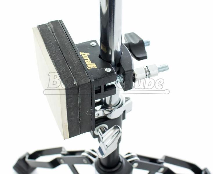 Bateria de Estudo Torelli TBE02 Compacta com Pad de Bumbo e Caixa com sistema de ferragem Imagem de Bateria de Estudo Torelli TBE02 Compacta com Pad de Bumbo e Caixa com sistema de ferragem