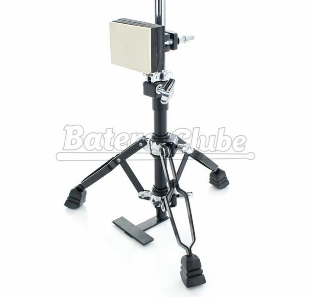 Bateria de Estudo Torelli TBE02 Compacta com Pad de Bumbo e Caixa com sistema de ferragem Imagem de Bateria de Estudo Torelli TBE02 Compacta com Pad de Bumbo e Caixa com sistema de ferragem