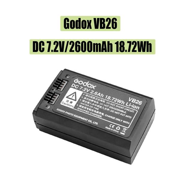 Imagem de Bateria de íon de lítio GODOX V1 VB26A 3000mAh 7,2 V para V860III V850III