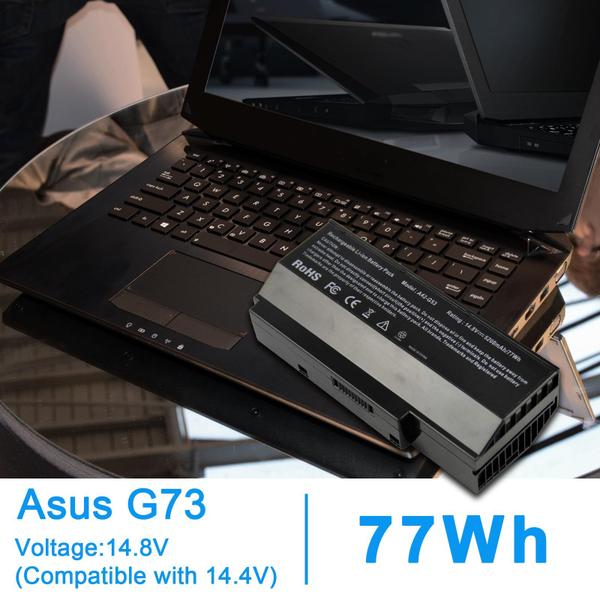 Imagem de Bateria de laptop Fancy Buying 8 células 5200mAh para Asus G73