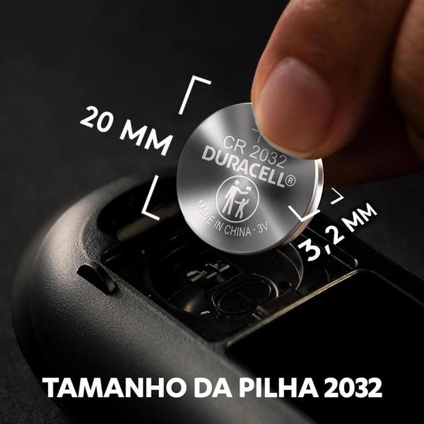 Imagem de Bateria De Lítio 2032 Duracell Cartela Com 5 Un