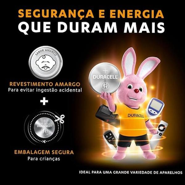 Imagem de Bateria De Lítio 2032 Duracell Cartela Com 5 Un