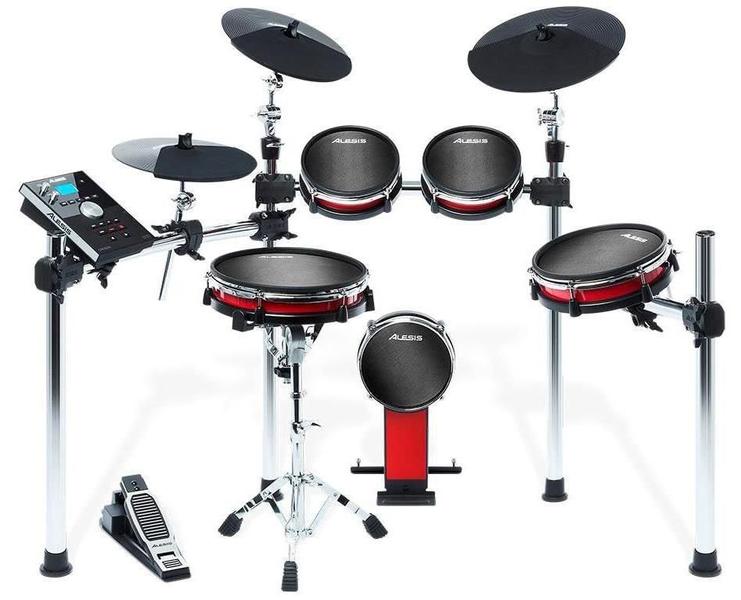 Imagem de Bateria Eletrônica Alesis Crimson Mesh Kit C/ Pads Dual Zone