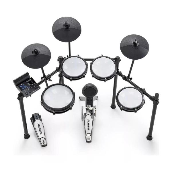 Imagem de Bateria Eletrônica Alesis Nitro Max Kit 8 Peças Bluetooth Preto