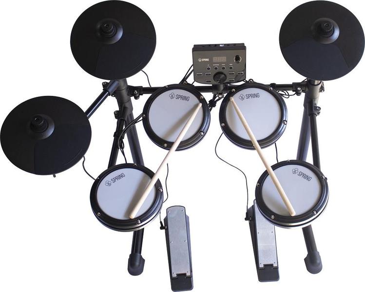 Imagem de Bateria Eletrônica SPRING S-PRO 07 Preta 