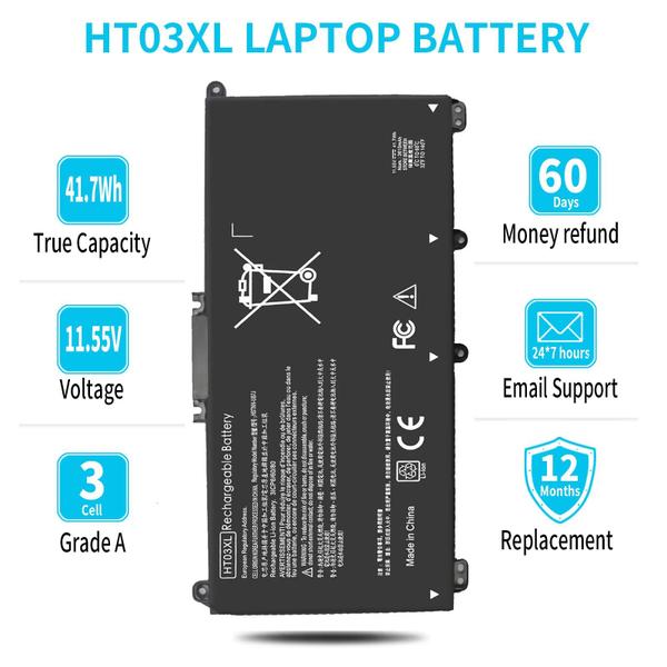 Imagem de Bateria Emanjor HT03XL L11119-855 para HP Pavilion 15-CS 15-DA