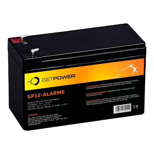 Imagem de Bateria Getpower Gp12-alarme 12v 4.5ah Resina Abs