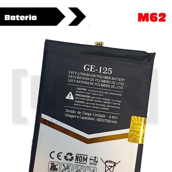 Imagem de Bateria GOLD EDITION compatível celular SAMSUNG modelo M62