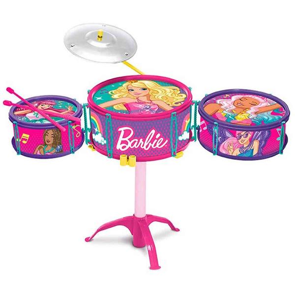 Imagem de Bateria Infantil Barbie Dreamtopia F0090-8 - Fun